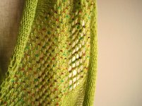 Шарф-снуд с бисером