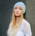 вязаная шапка спицами