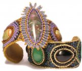 вышитые бисером браслеты