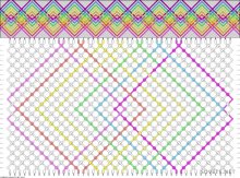 Фенечка разноцветная