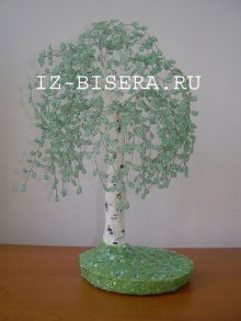 как сделать бисерное дерево