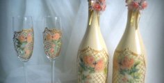 Diveting A Wedding Bottle