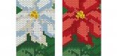 подробные схемы из бисера,  плоские схемы из бисера,  браслет из бисера схема