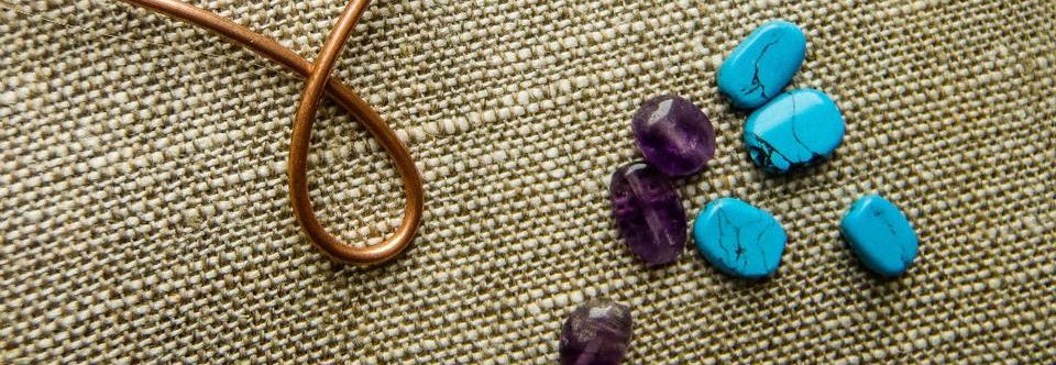 The Jewels From The Copper Wire With Their Hands