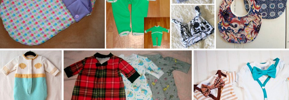 Neonatal Clothes With Their Hands