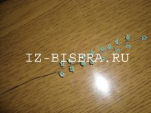 светильник бисерное дерево