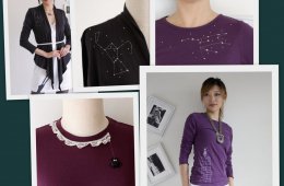 Handwriting The Clothes With His Hands